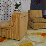 Pair of vintage armchairs 1970s