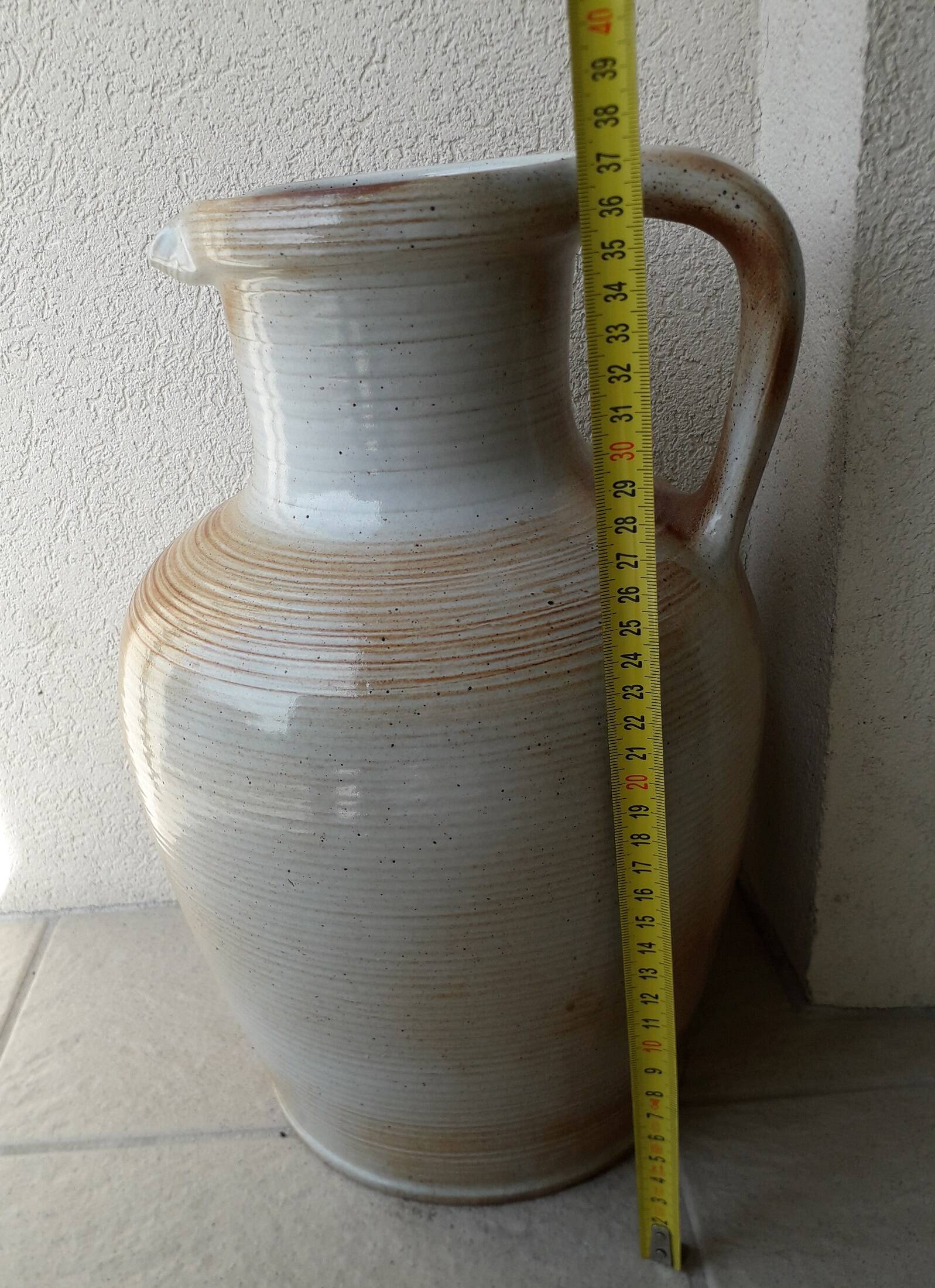 Stoneware jug