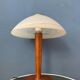 Lampe de table champignon postmoderne - lampe de table en verre art nouveau