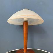 Lampe de table champignon postmoderne - lampe de table en verre art nouveau