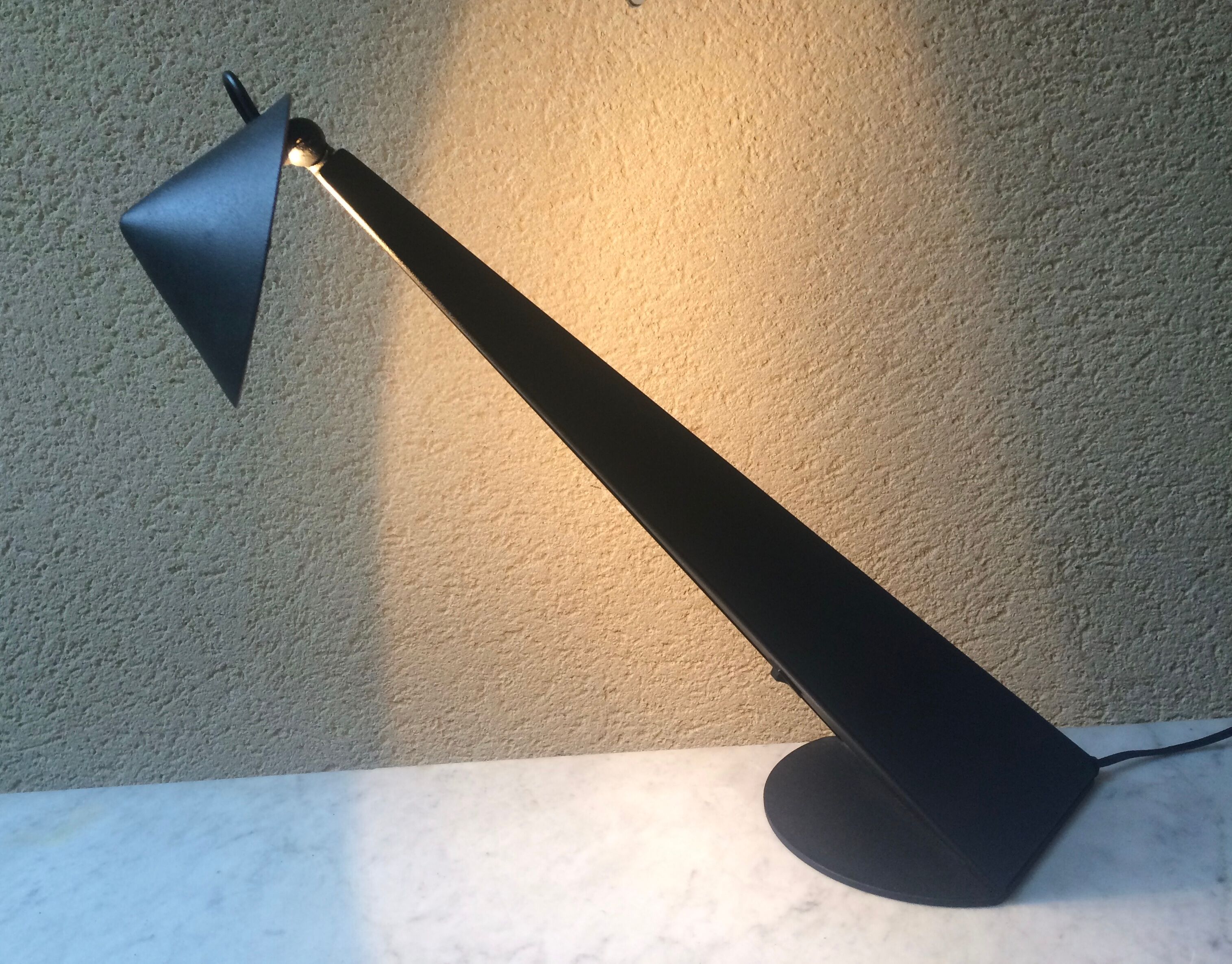 Toucan office lamp design Patrice Bonneau edition Genexco vintage 80s