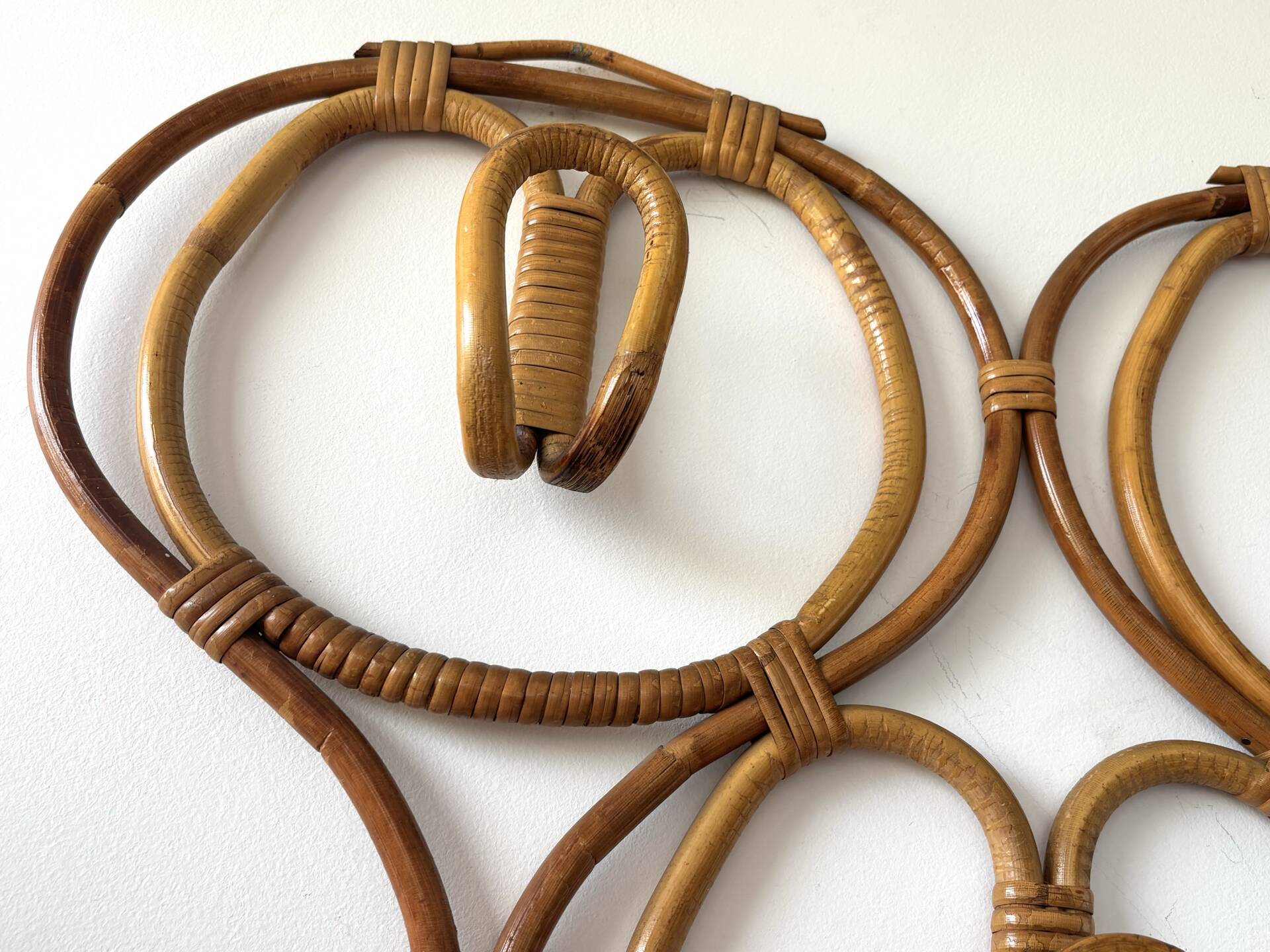 Franco Albini rattan coat rack 1960
