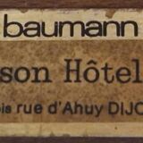 10 chaises bistrot Baumann modèle "Gentiane", années 60