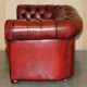 Vintage leather Chesterfield sofa