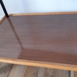 Served in beech wood and formica 60s