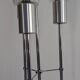 Four-light staircase lamp, France around 1970.