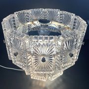 3-light crystal lamp, Italy 1960