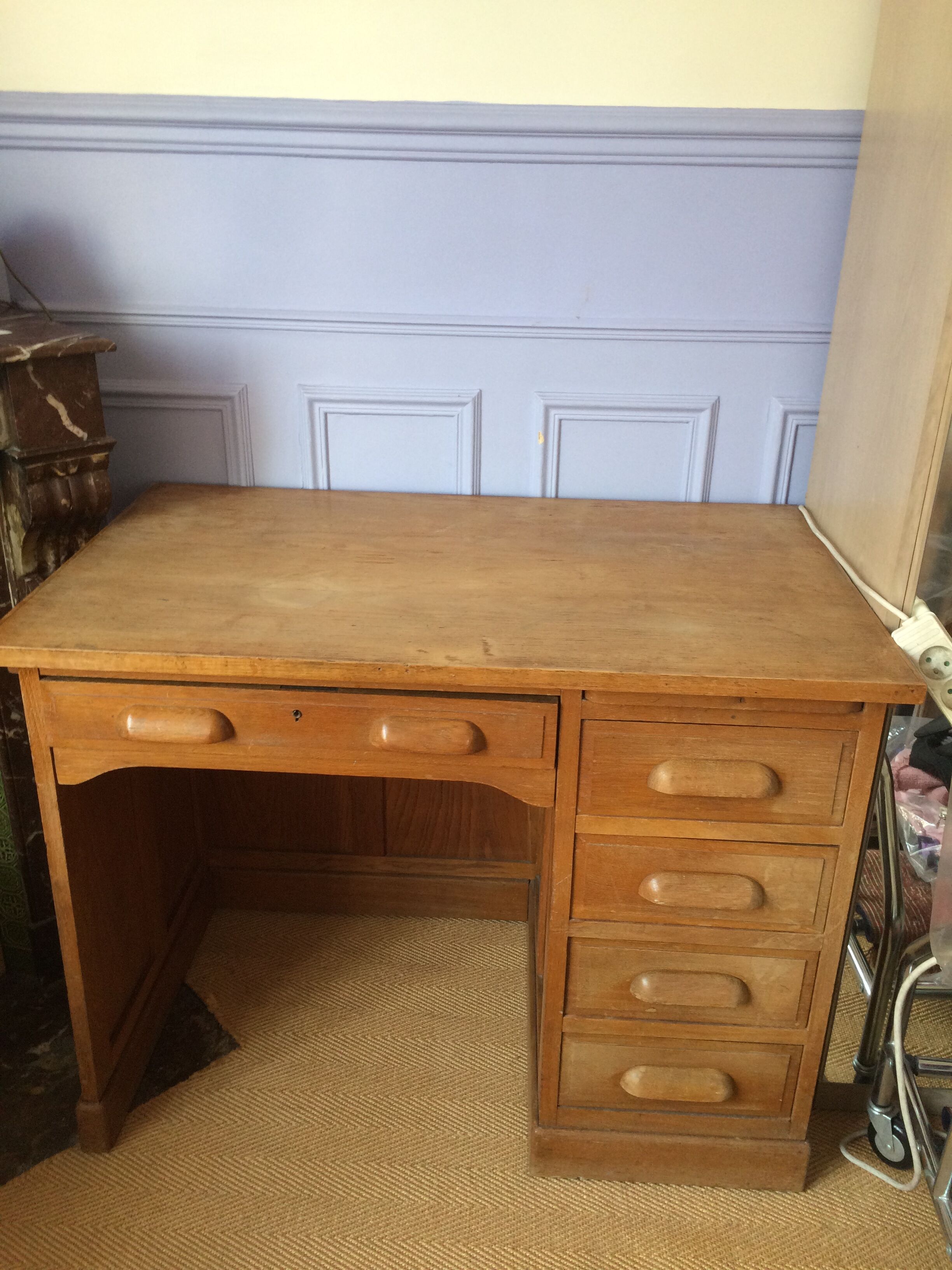 Schoolmaster desk, 50s