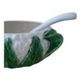 Cauliflower slip tureen