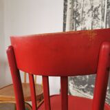 Set of 6 vintage bistro chairs