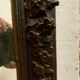 Miroir de style Louis XV en chêne sculpté 160x90cm