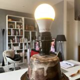 Lampe en céramique années 70