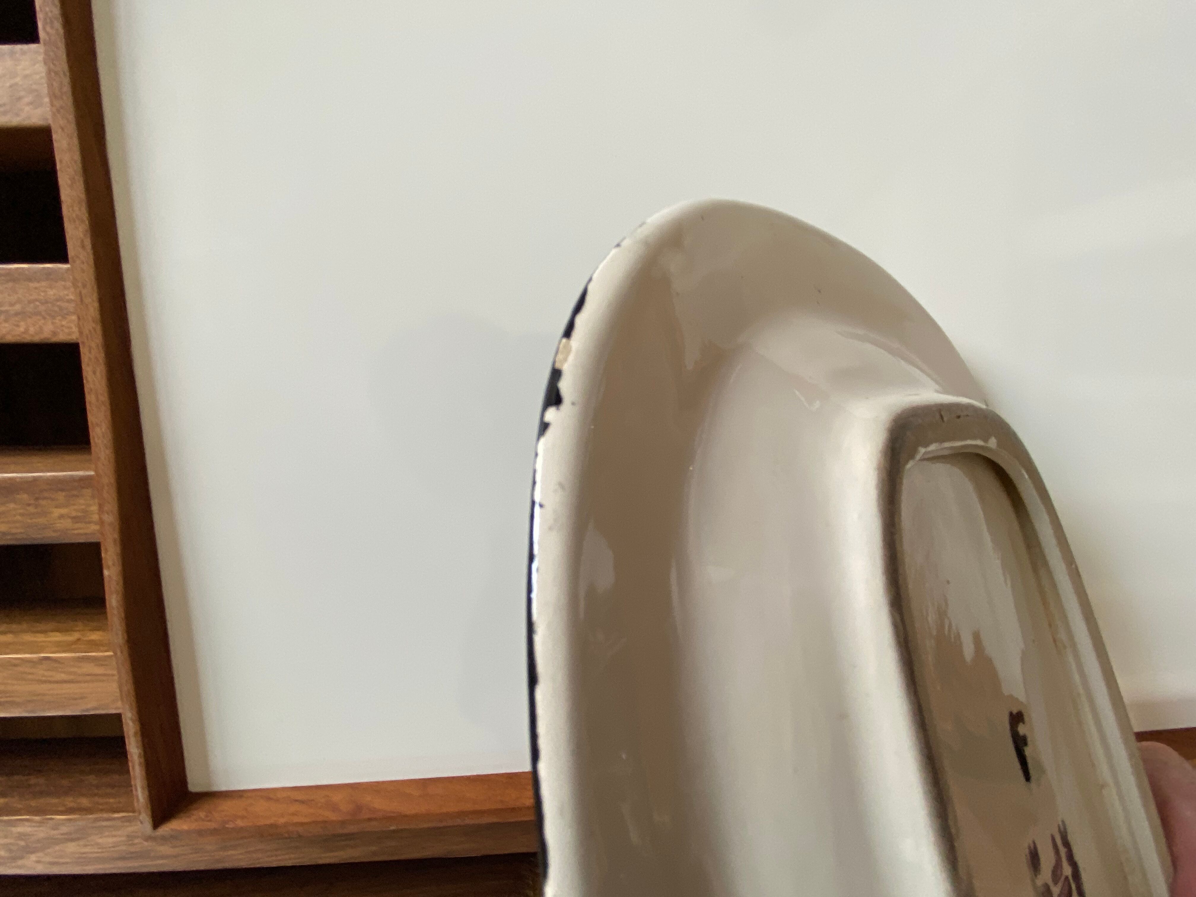 Ceramic dish Pouchain