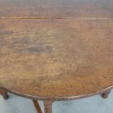 Table à abattants/table pliante ancienne en chêne anglais du 18ème siècle.
