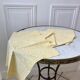 Set of 6 patterned yellow towels 60s-70s