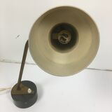 Lampe de bureau en laiton à rotule 1950-60