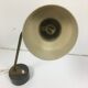 Lampe de bureau en laiton à rotule 1950-60