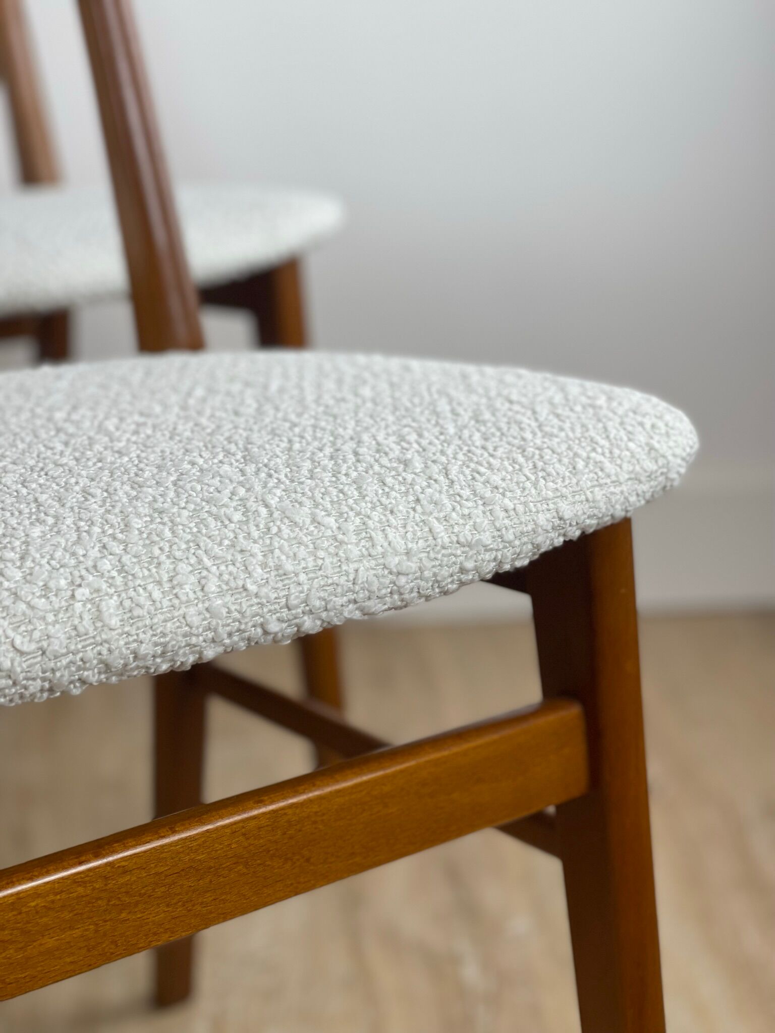 Set of 4 danish farstrup chairs model 210