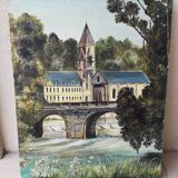 Oil painting on canvas