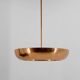 Lustre Bauhaus / Fonctionnaliste en Cuivre UFO, années 1930