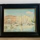 "Venedig" antique  painting, 1932