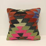 Turkish kilim cushion, 45x45 cm, kb-1395