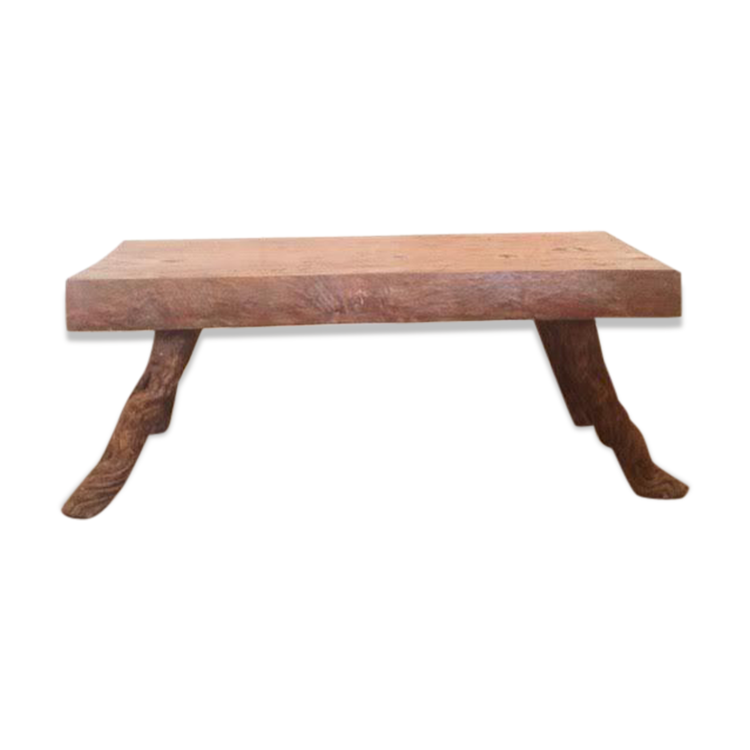Tropical timber coffee table