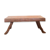 Tropical timber coffee table