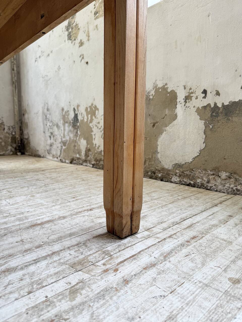 Ancienne table de ferme en chêne