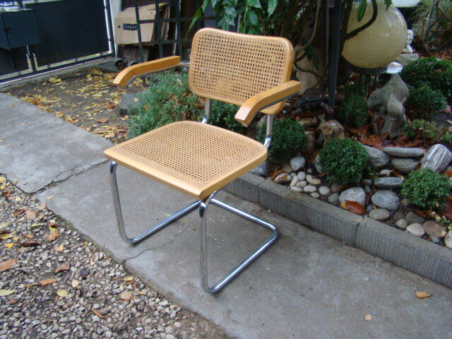 Fauteuil Cesca B64 par Marcel Breuer