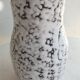 Vintage lava ceramic vase 1960