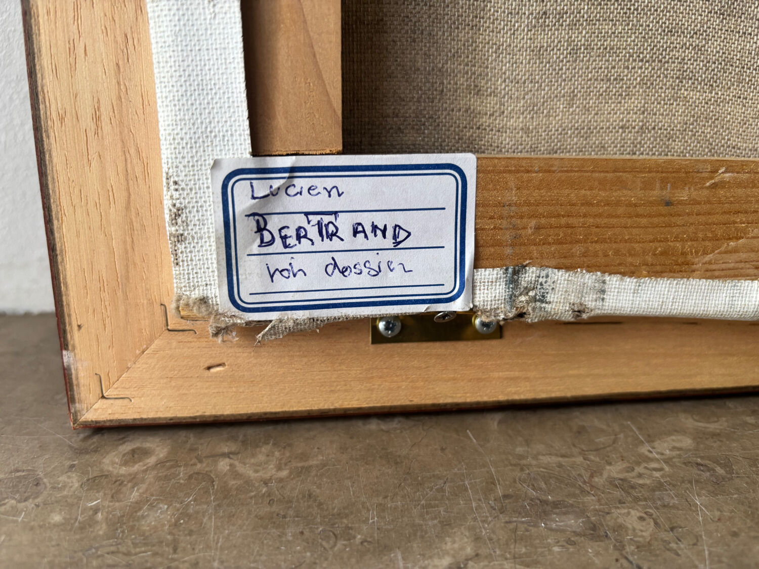 Autumn landscape signed