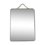 Antique barber mirror, 24x15 cm