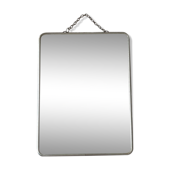 Antique barber mirror, 24x15 cm