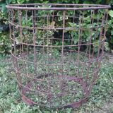 Basket basket h58 d59cm industrial iron
