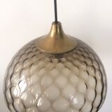 Chiseled glass hanging lamp