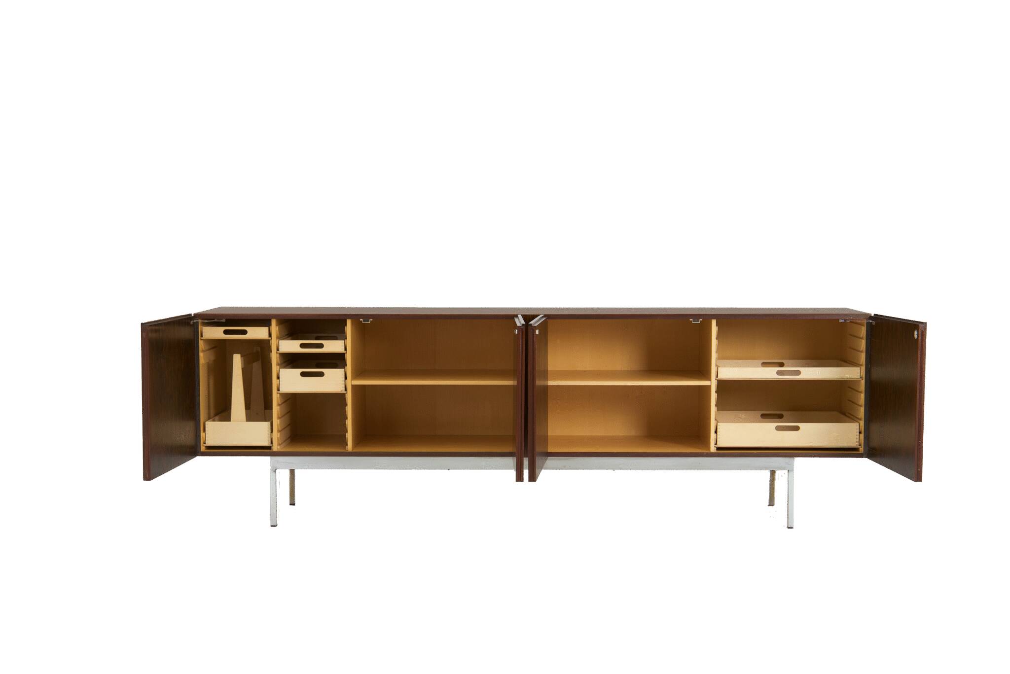 B40 Minimalist sideboard in rosewood - Dieter Waeckerlin