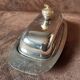Original vintage metal butter dish