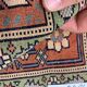 Vintage afghan ersari part silk rug 205x140 cm