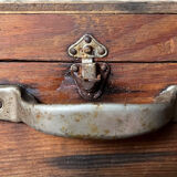 Vintage wooden jewelry box