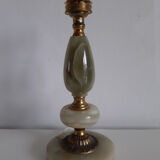 Onyx marble lamp foot 1960