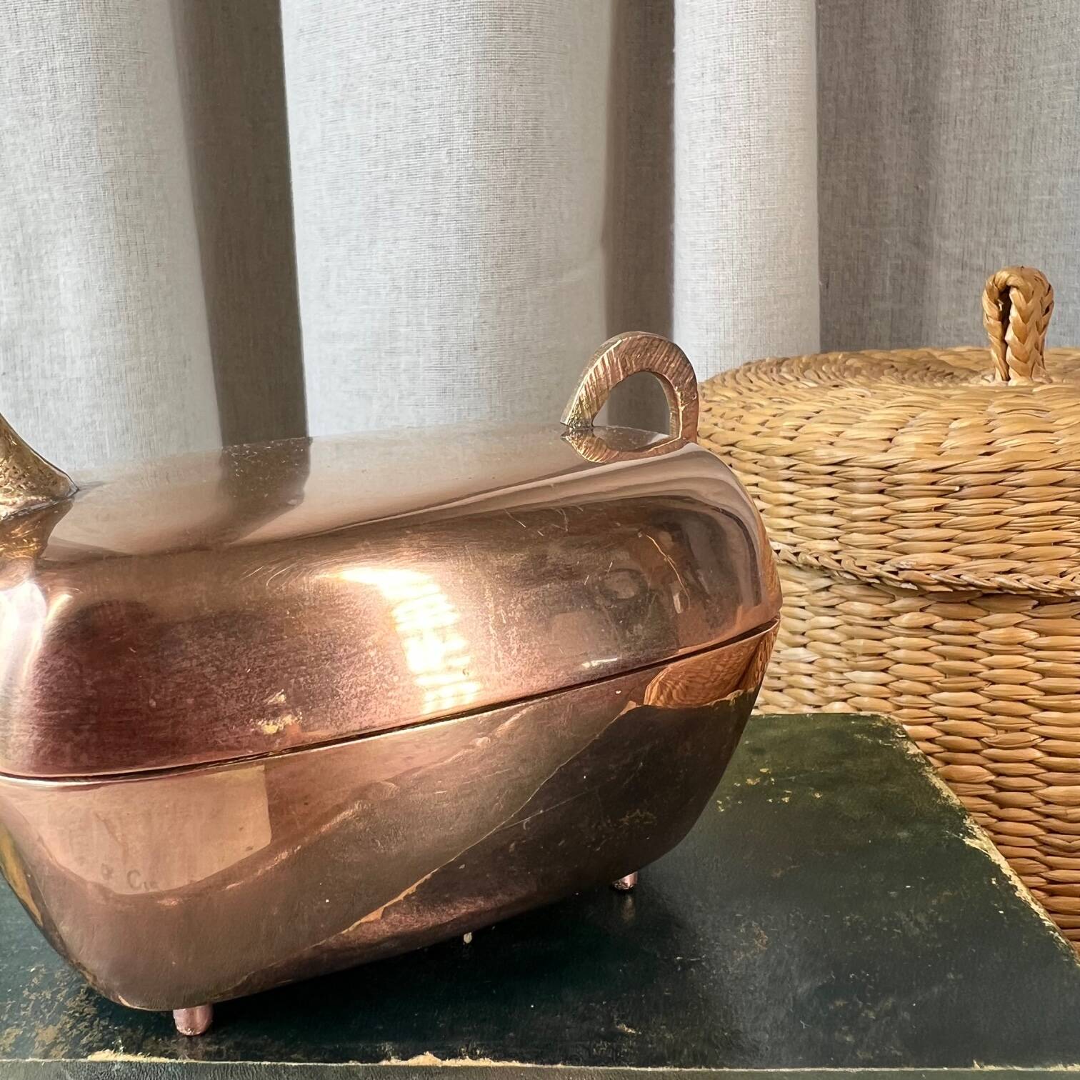 “Deer” brass box
