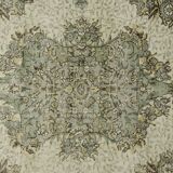 Grand Tapis Oushak Vintage à Motifs Orientaux – Laine 100 % – 311 × 200 cm