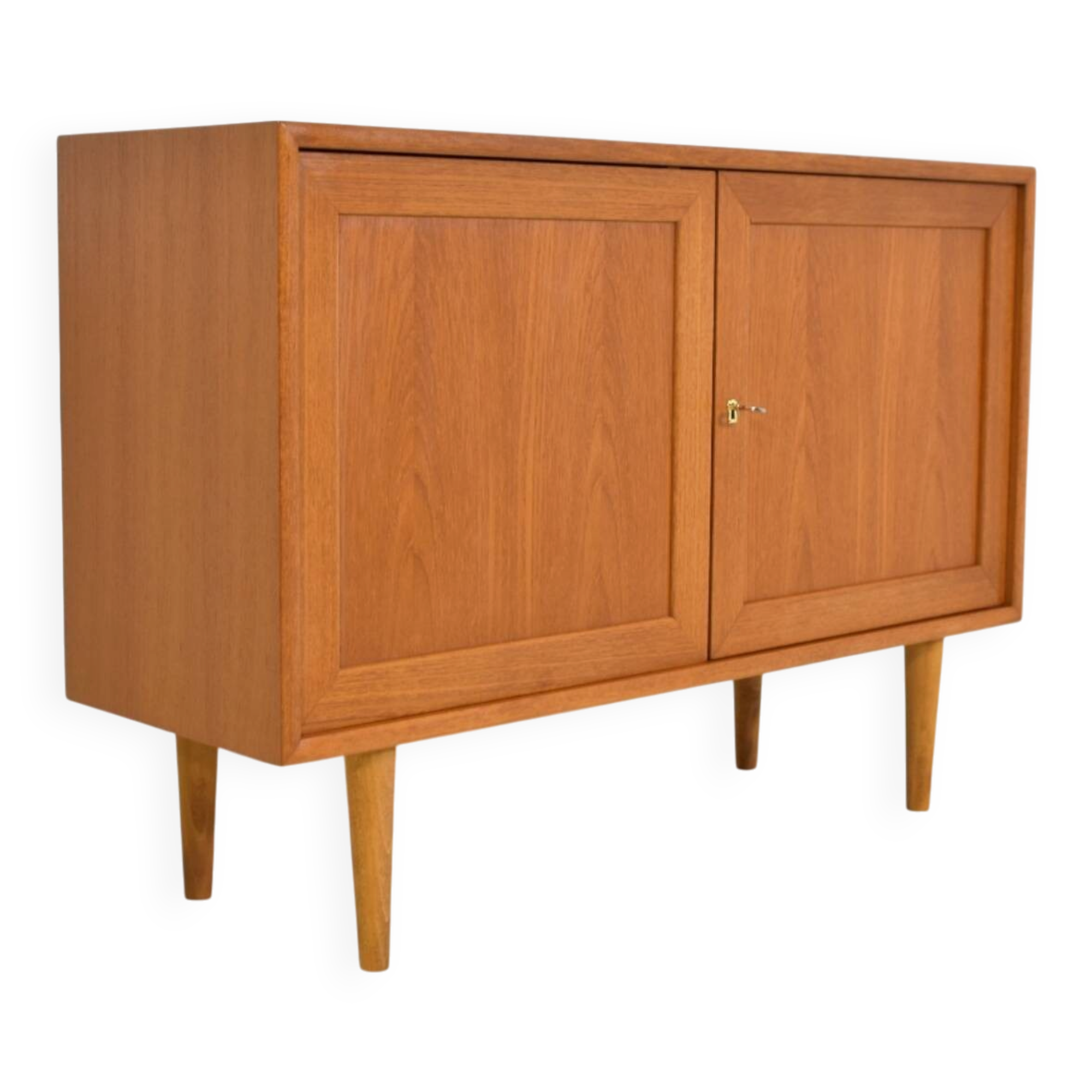 Cabinet by WK Möbel 1960s teak sideboard Scandinavian