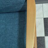 CFC Silkeborg arm chair by Johannes Andersen new green upholstery 1960s