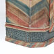 Armoire de mariage peinte en art populaire rustique exceptionnel de 1784
