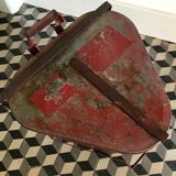 Metal firefighter's bin