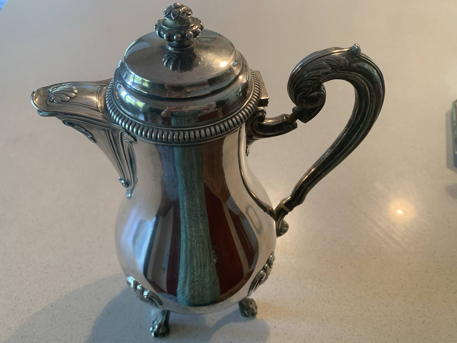 Service thé/café argent