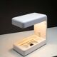 White 'Isos' desk lamp by Giotto Stoppino