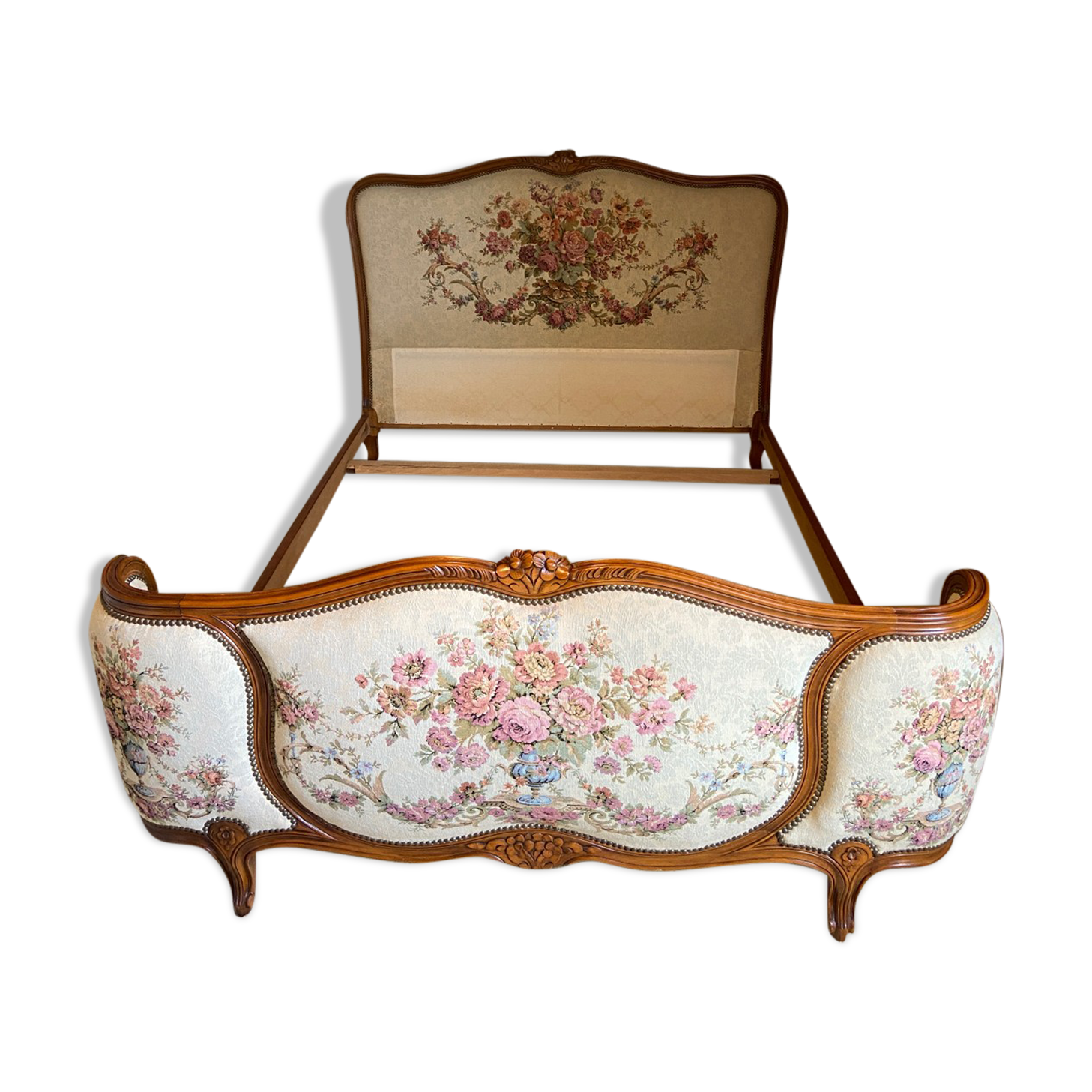 Bed frame basket Louis XV
